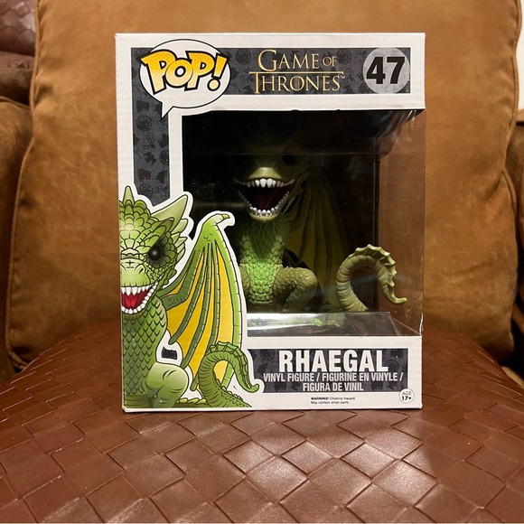 Funko Pop- Game of Thrones-Rhaegal- 47 - Picture 1 of 4